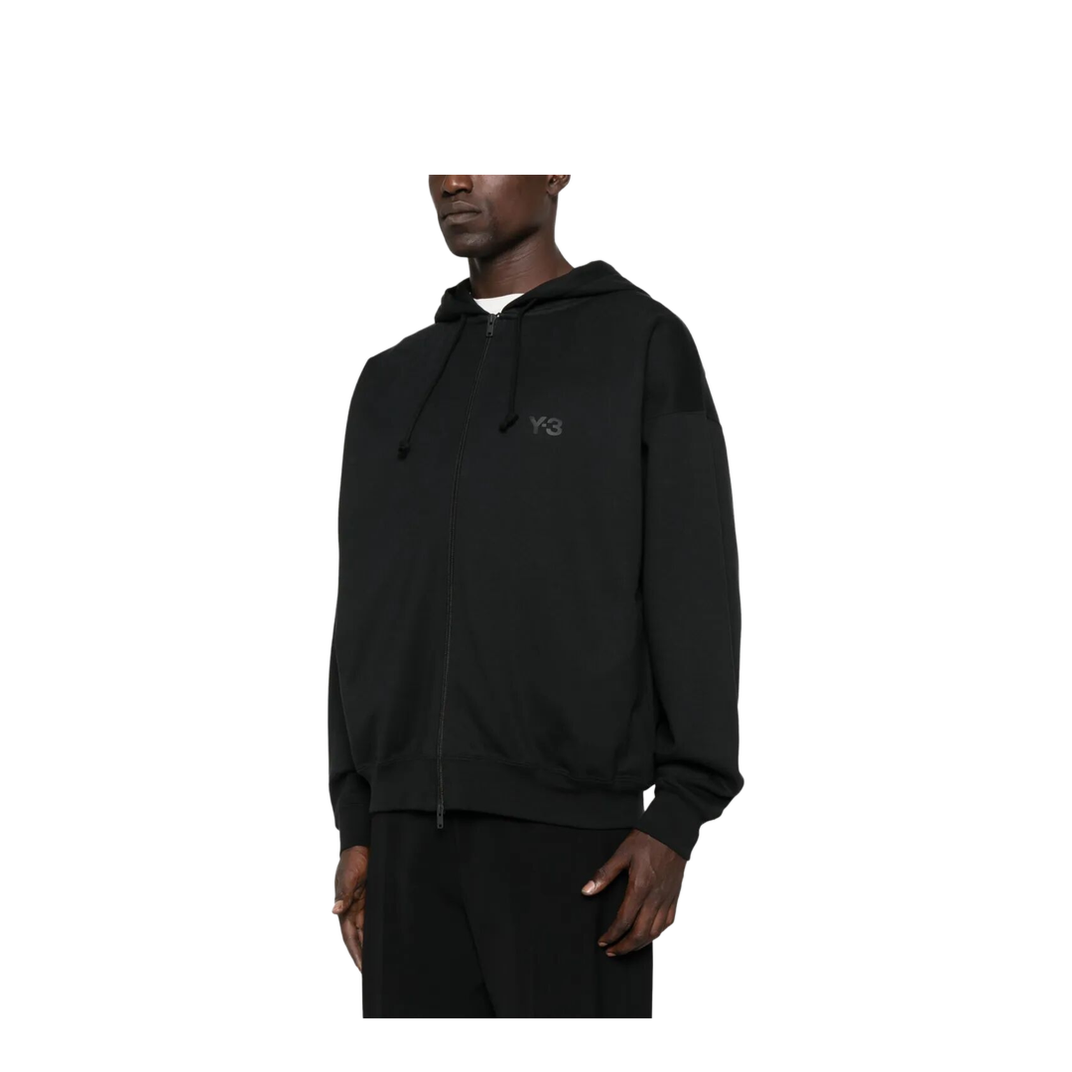 Brushed Terry Zip-Up Hoodie - Image 5