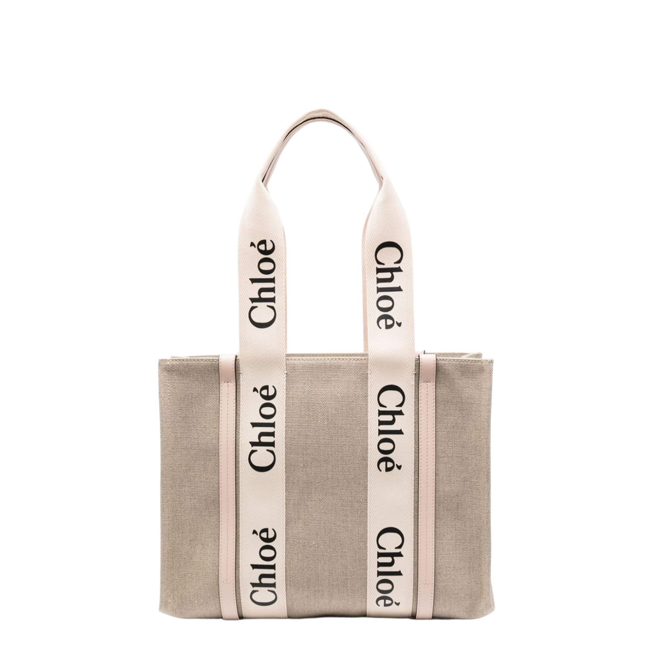 Woody Tote Bag in Linen - Image 1