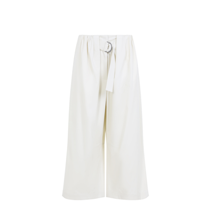 Cropped Belted Trousers - Image 2
