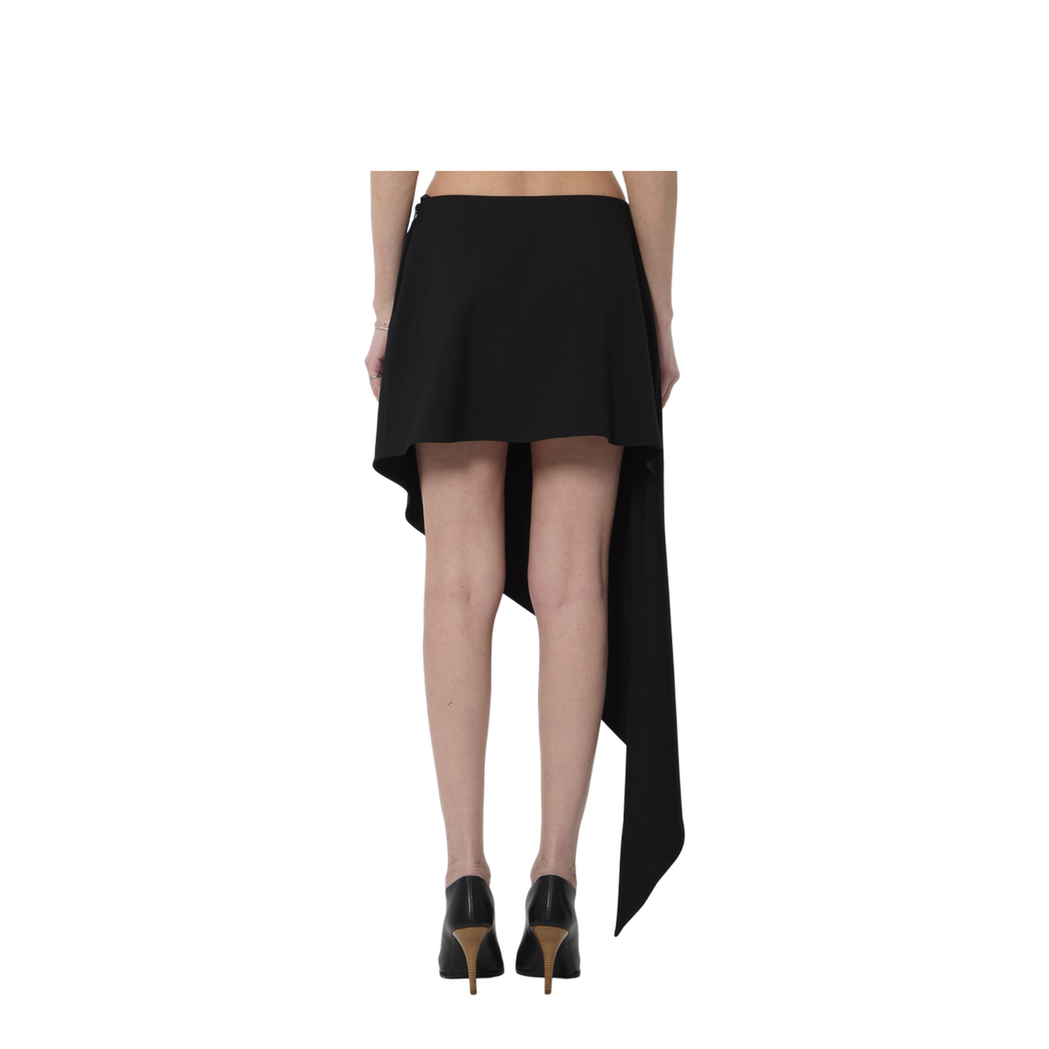 Asymmetric Pointed Skirt - Image 4