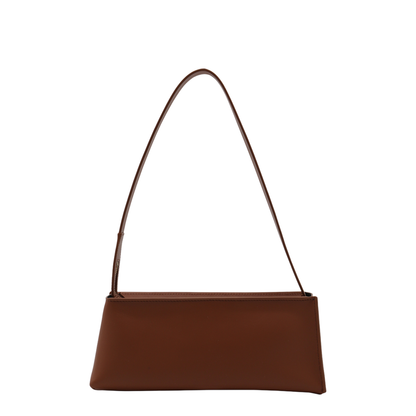 Museo Compact Baguette Bag Calfskin - Moca/Ivory - Image 6