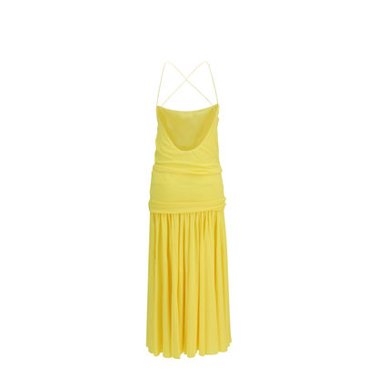 Pleated Midi Dress - Image 2
