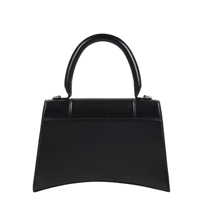Hourglass Top Handle Bag in Black - Image 5