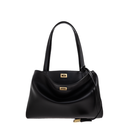 Rodeo Small Calfskin Tote Bag - Black - Image 1