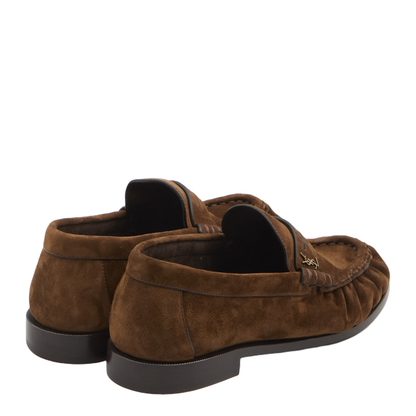Loafer Supple In Suede In Brown - Image 3
