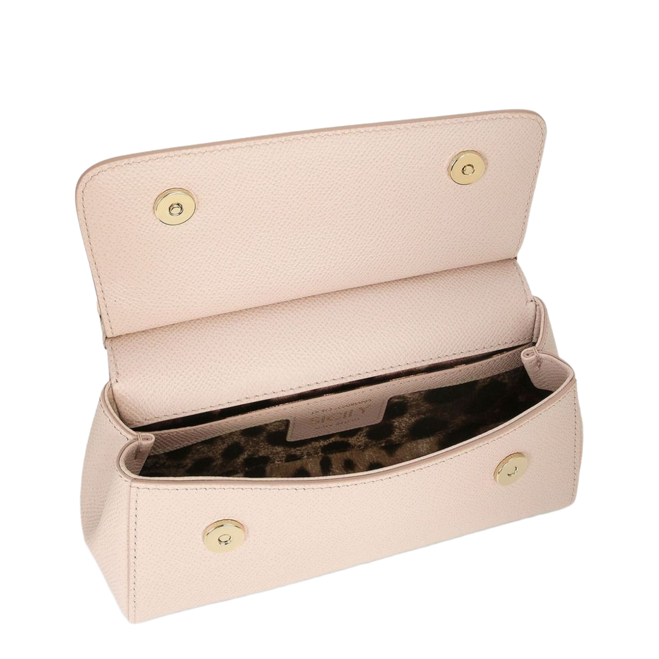 Sicily Mini Calfskin Handbag - Pink - Image 5