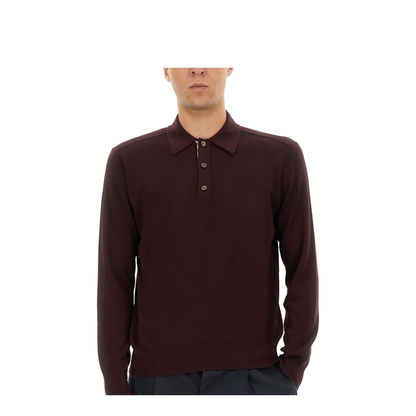 Wool Polo Shirt - Image 4