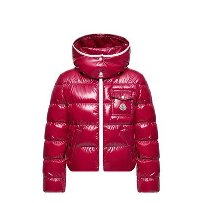 Short Down Jacket with Detachable Hood - Image 1