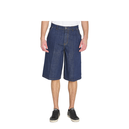 Denim Bermuda Shorts - Image 1
