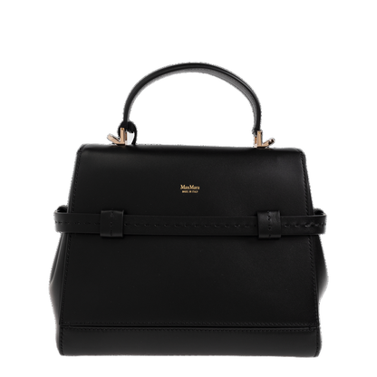 Margaux TH25 Calf Leather Top-Handle Bag - Black - Image 3