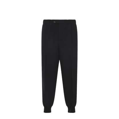Virgin Wool Track Pants - Image 3