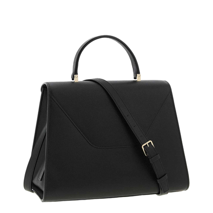 Iside Large Millepunte Calf Leather Handbag - Black - Image 2
