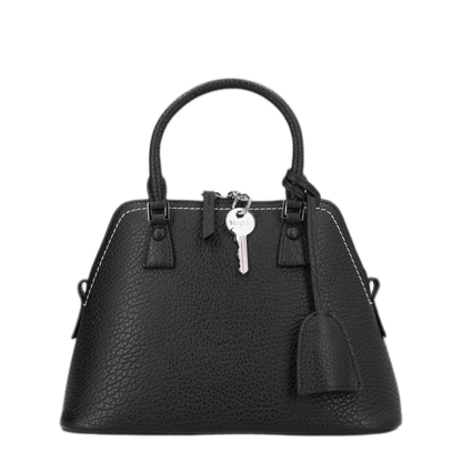 5AC Classique Mini Calf Leather Shoulder Bag - Black - Image 2