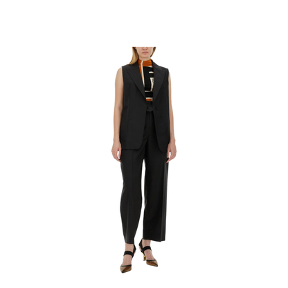 Pants with Asymmetrical Waist - Image 2
