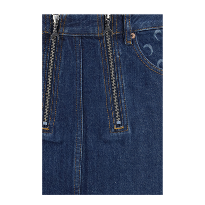 Zipped Mini Skirt - Image 3