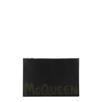 Black Leather Pouch - Image 1