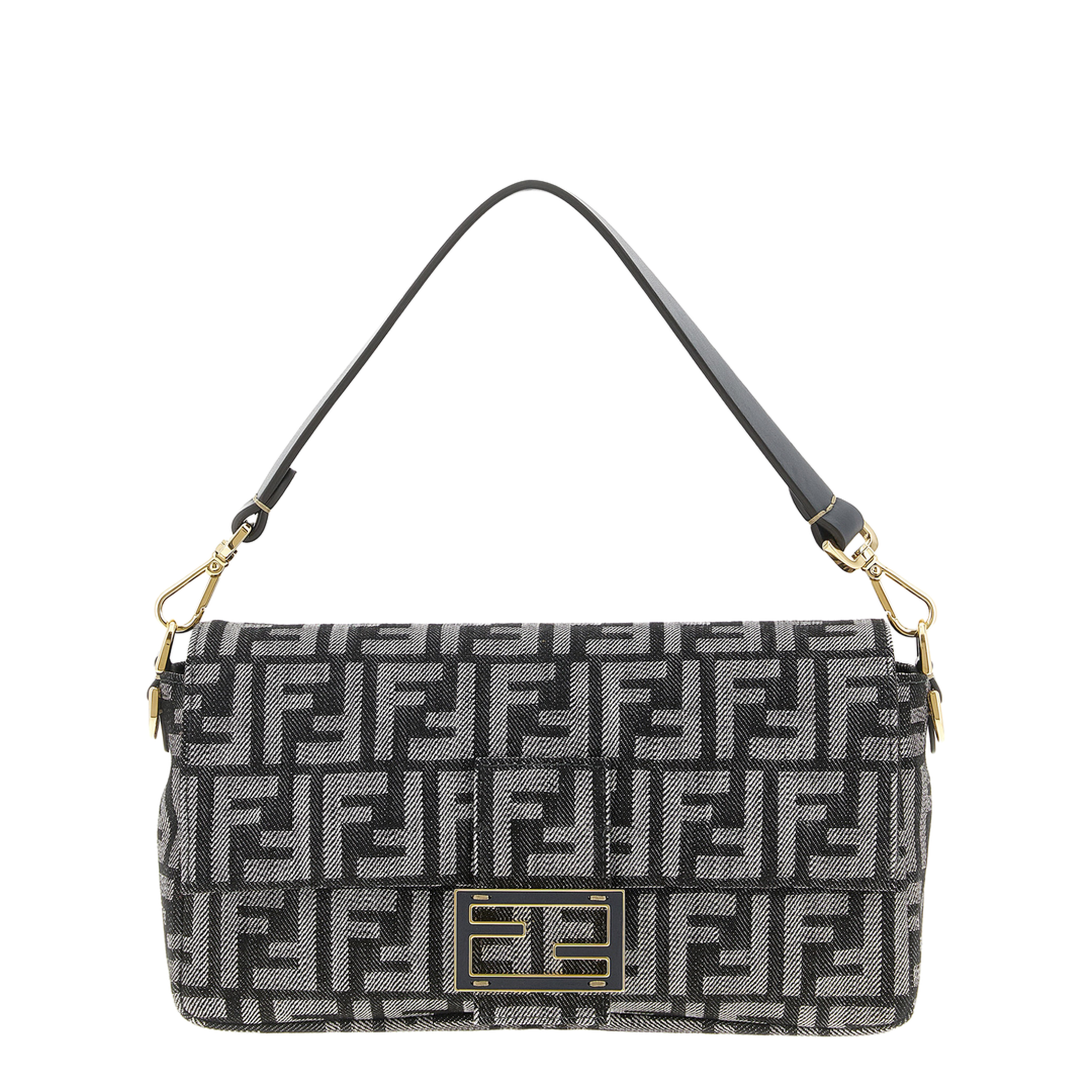 Baguette FF Handbag Gold - Image 1