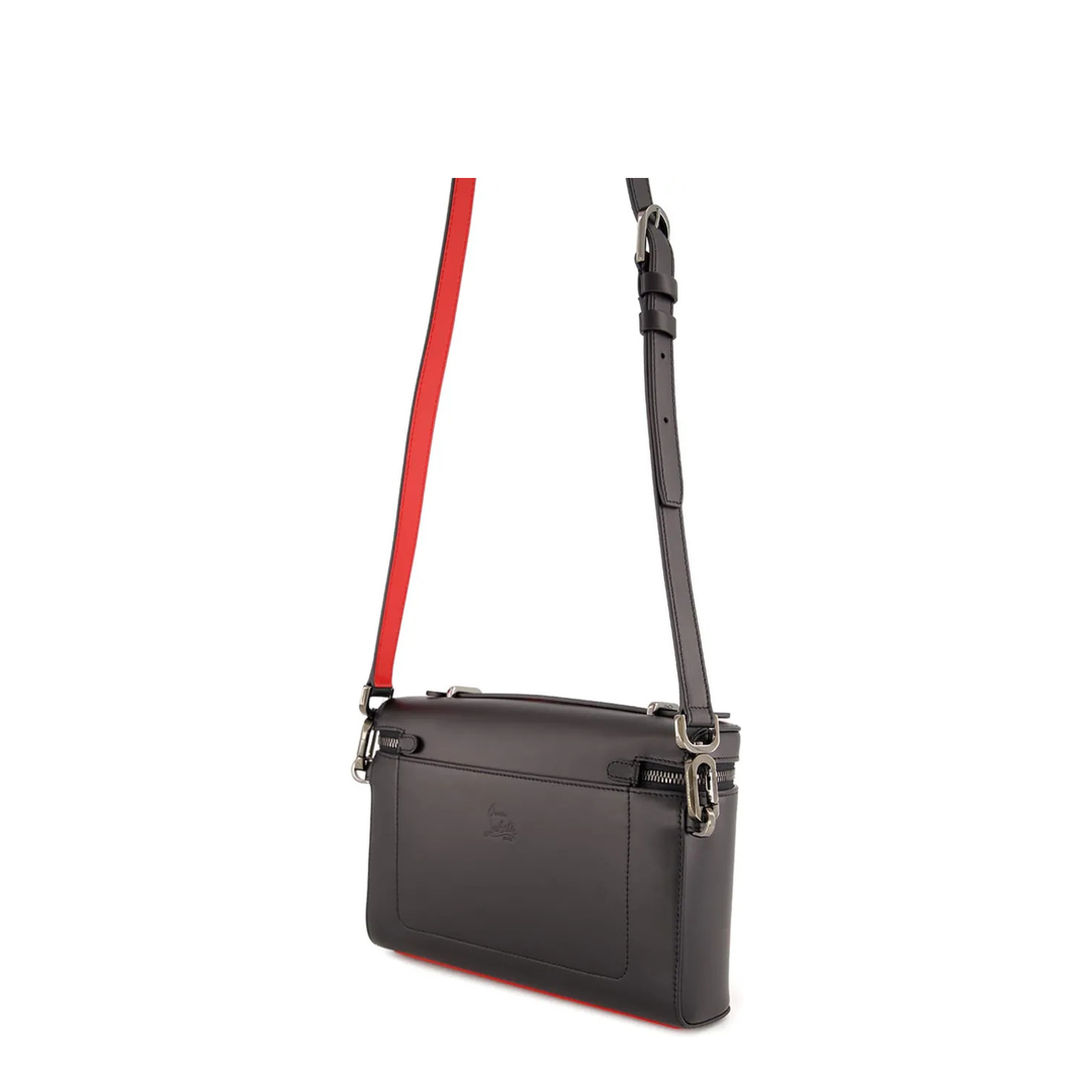 Kypipouch Leather Crossbody Bag Black - Image 2