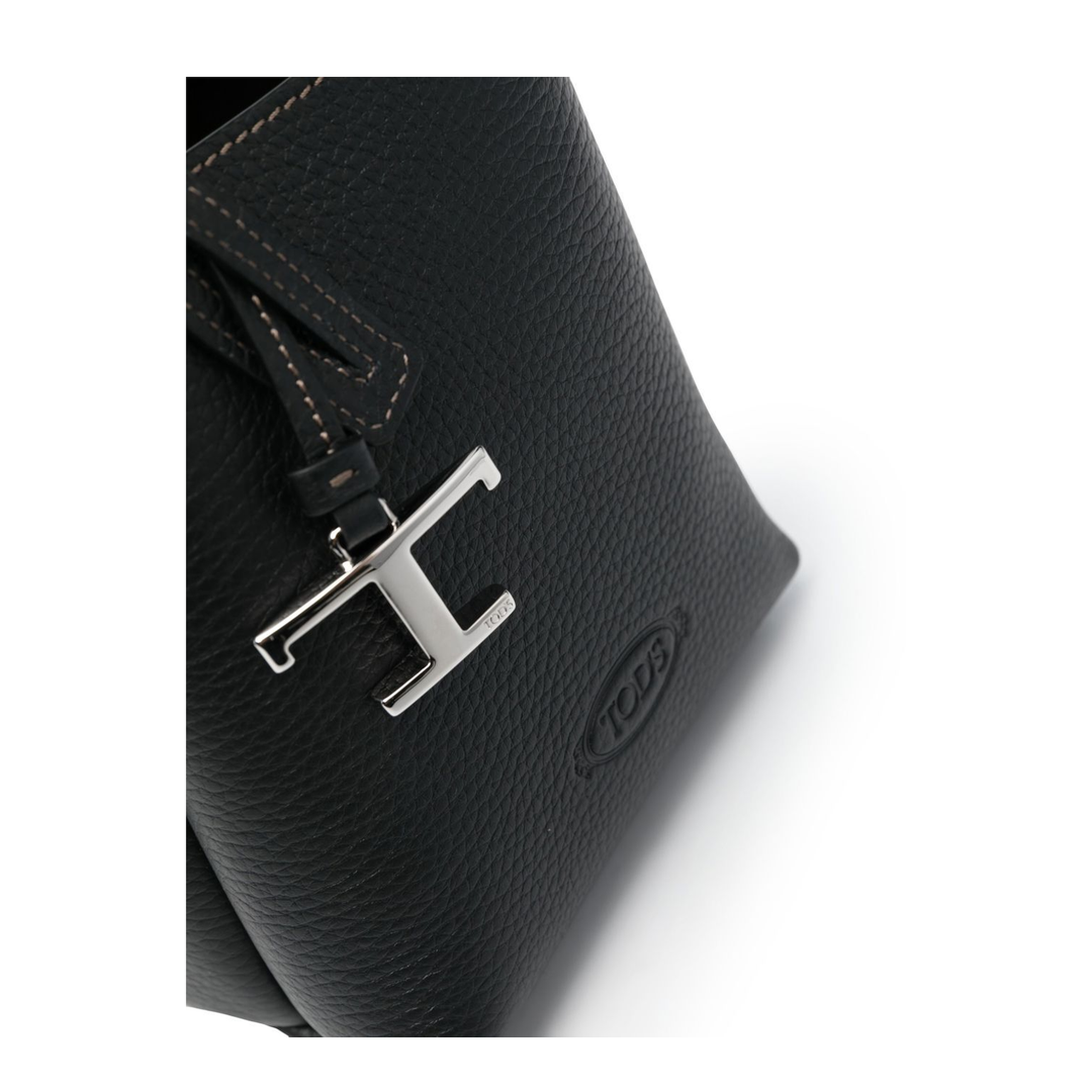 Calfskin Micro Bag - Black - Image 5