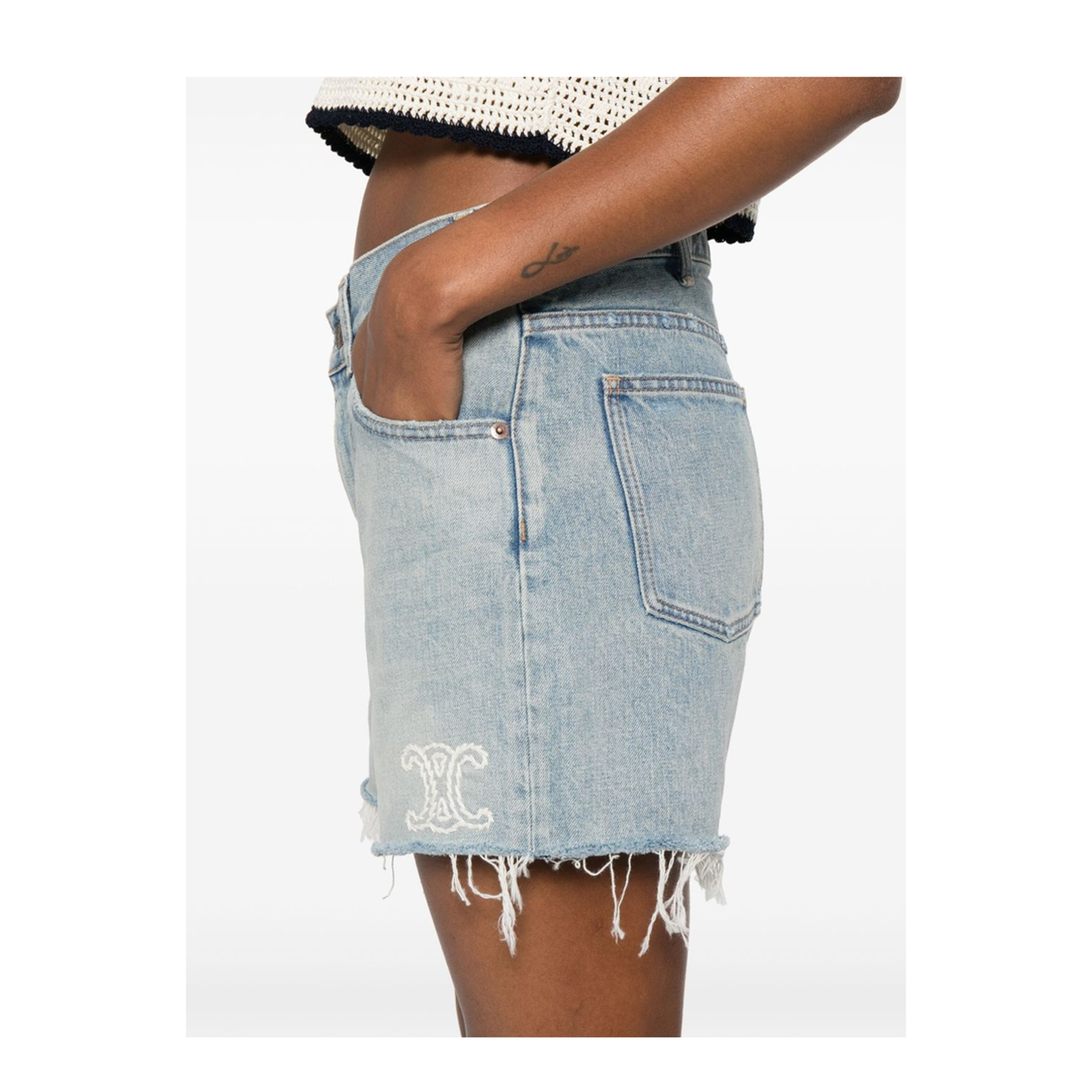 Shorts with Logo Embroidery - Image 4