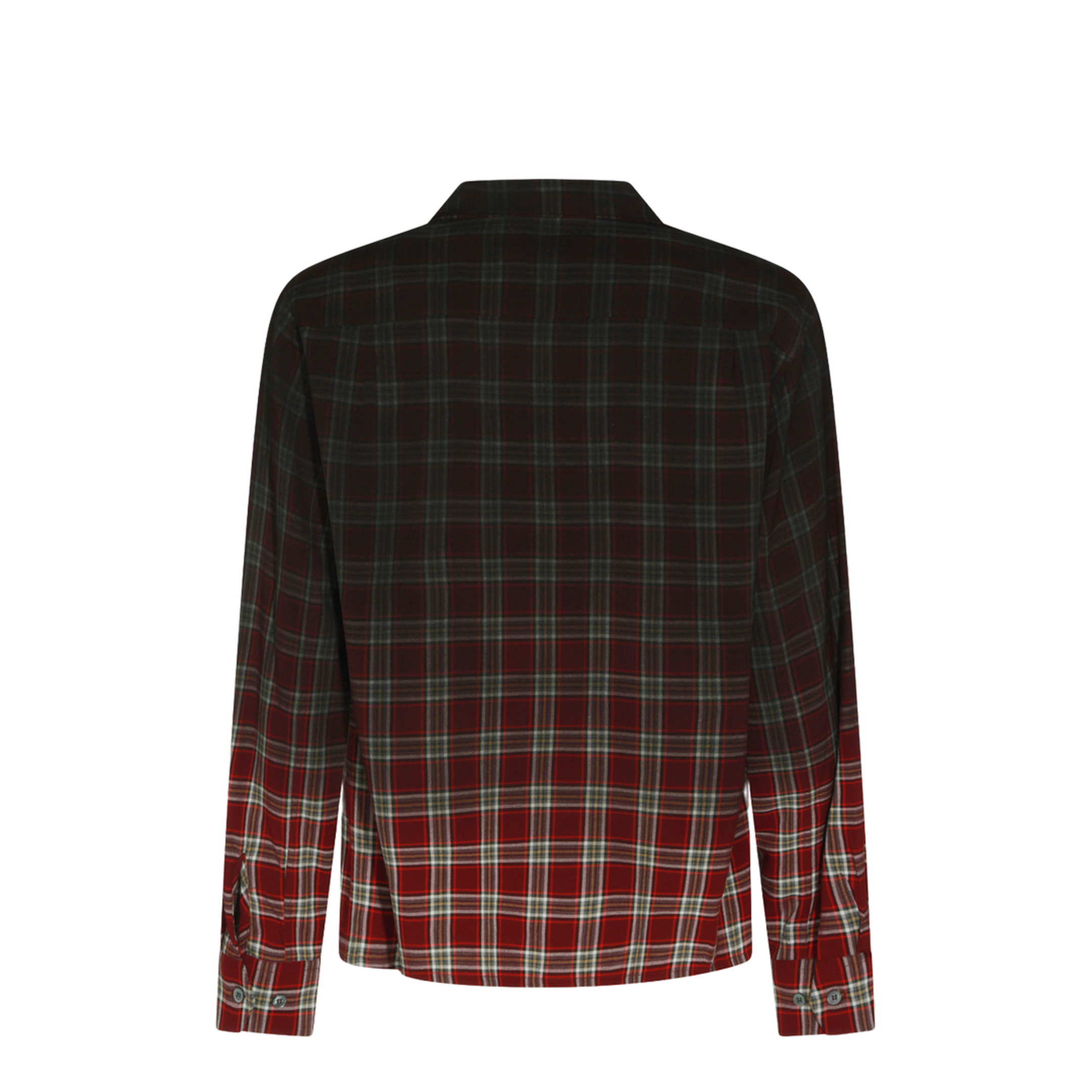 Red Gradient Check Shirt - Image 3