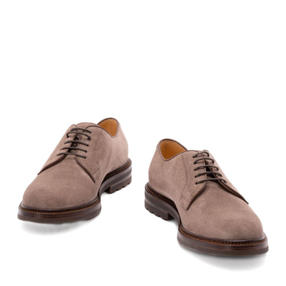 Suede Leather Lace-Up Shoes - Image 3