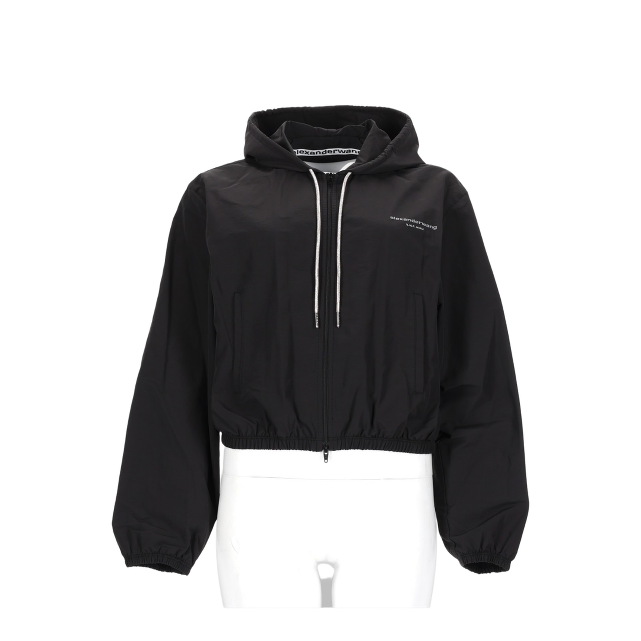 Hooded Jacket with Logo - Image 1