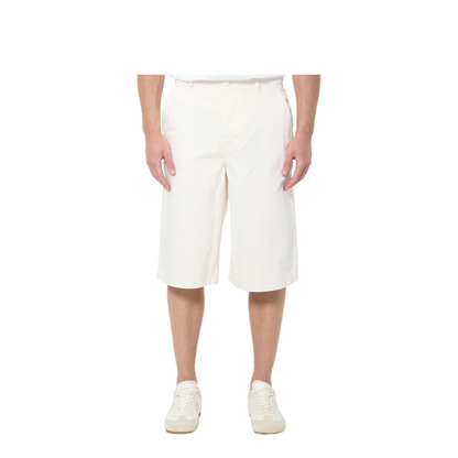 Loose Twill Bermuda Shorts - Image 1
