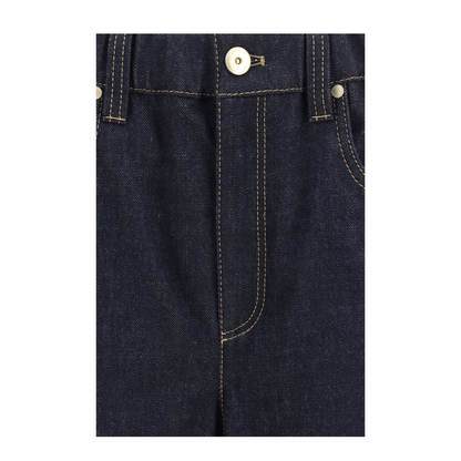 Palazzo Denim Pants - Image 3