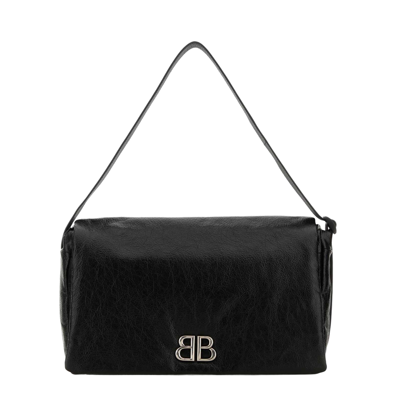Medium Monaco Crossbody Bag in Black - Image 2