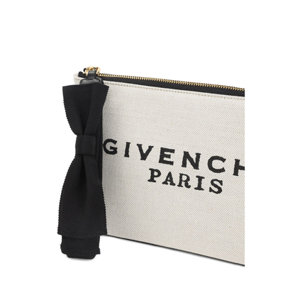Pouch Canvas With Bow - Image 3