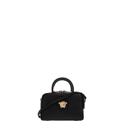 Medusa Handbag Leather Black - Image 1