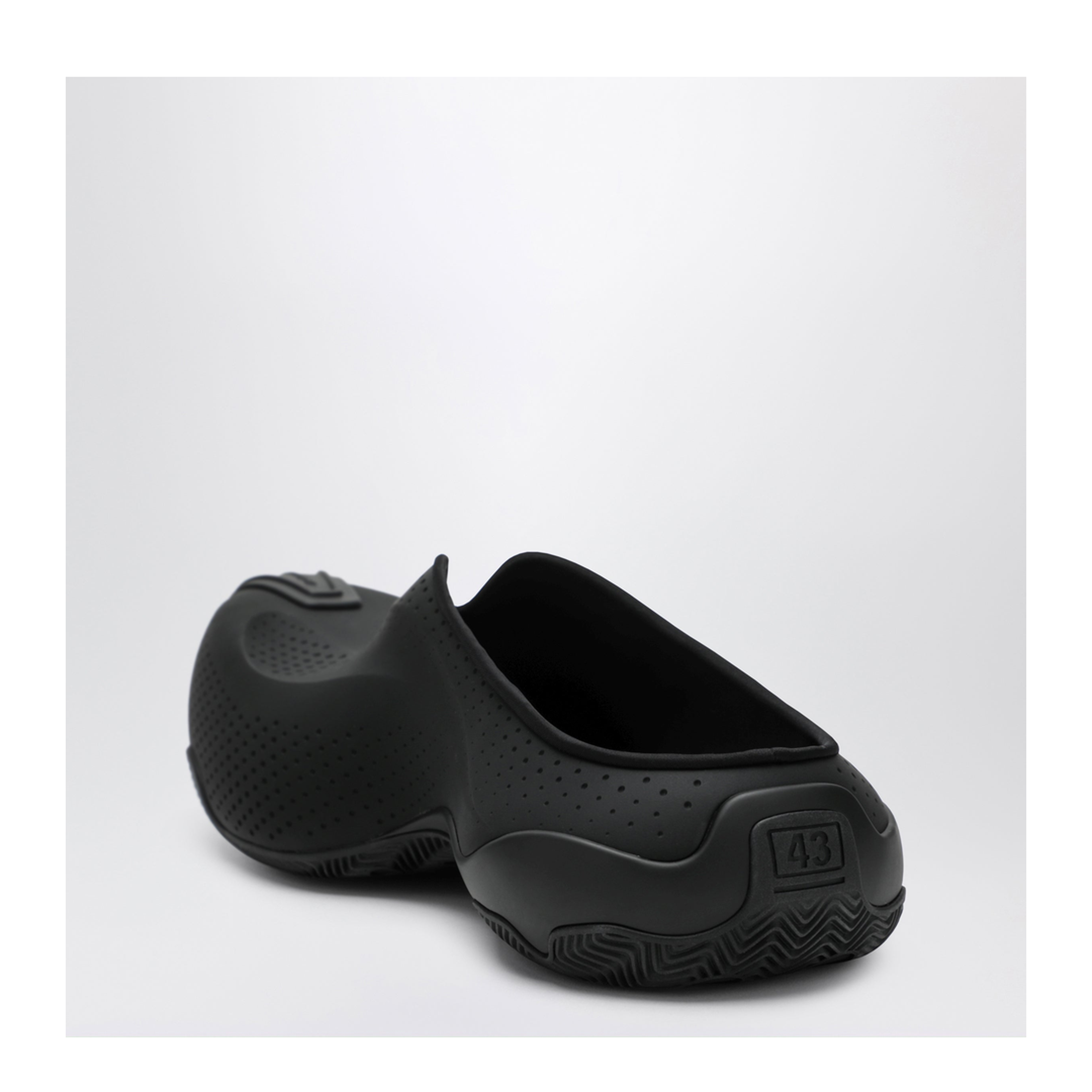 Basketball Mule Matte Black Sneakers - Image 2