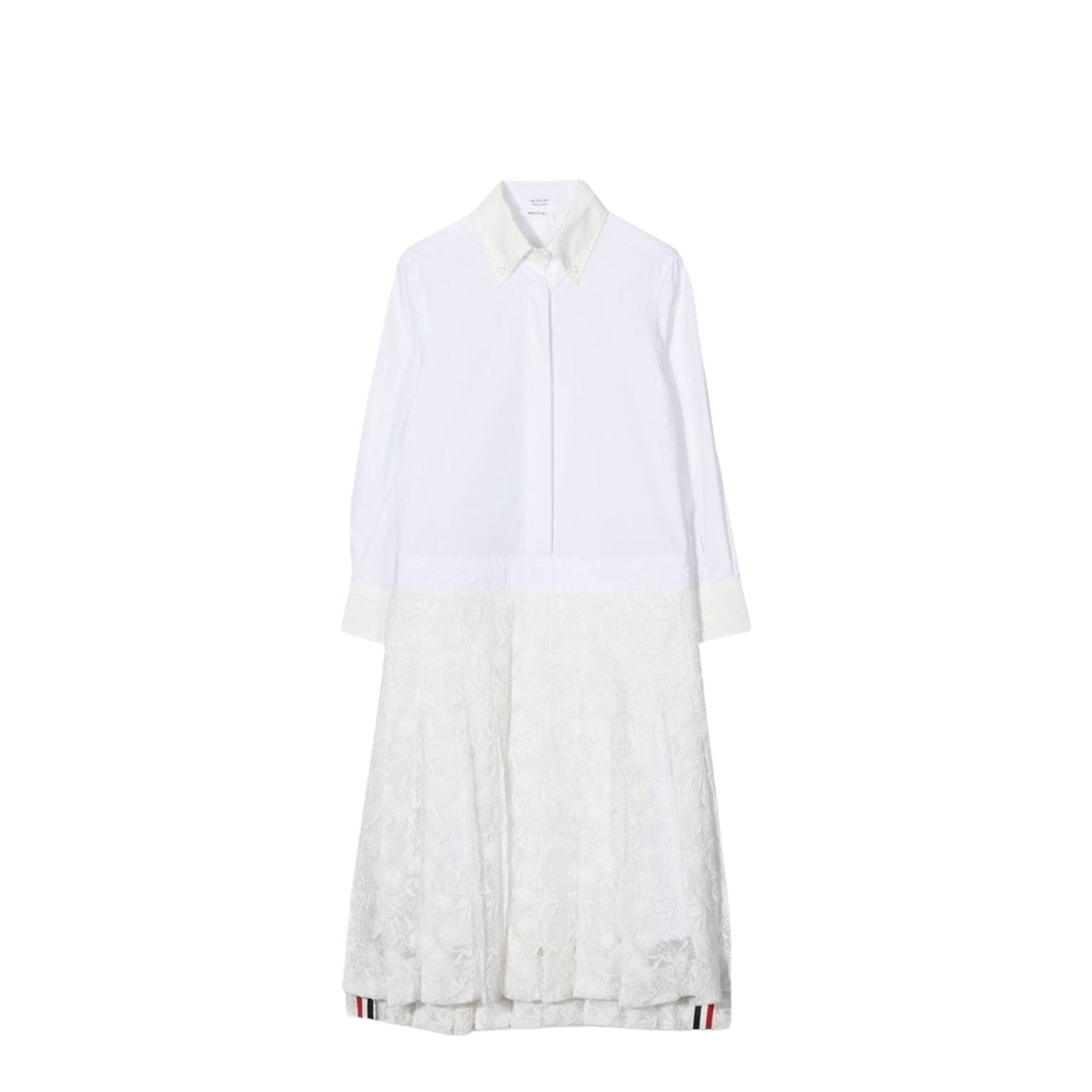 Pleated Bottom Shirtdress - Image 1
