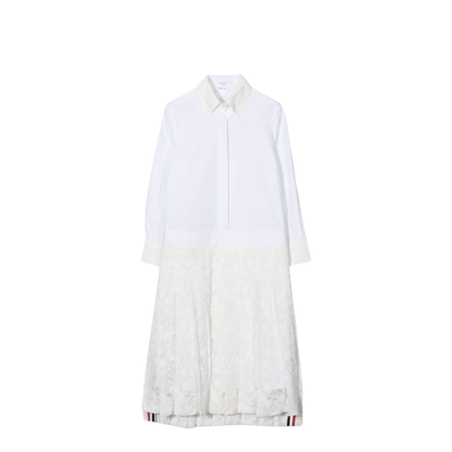 Pleated Bottom Shirtdress - Image 1