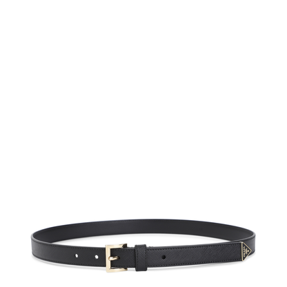 Black Leather Belt - Image 4
