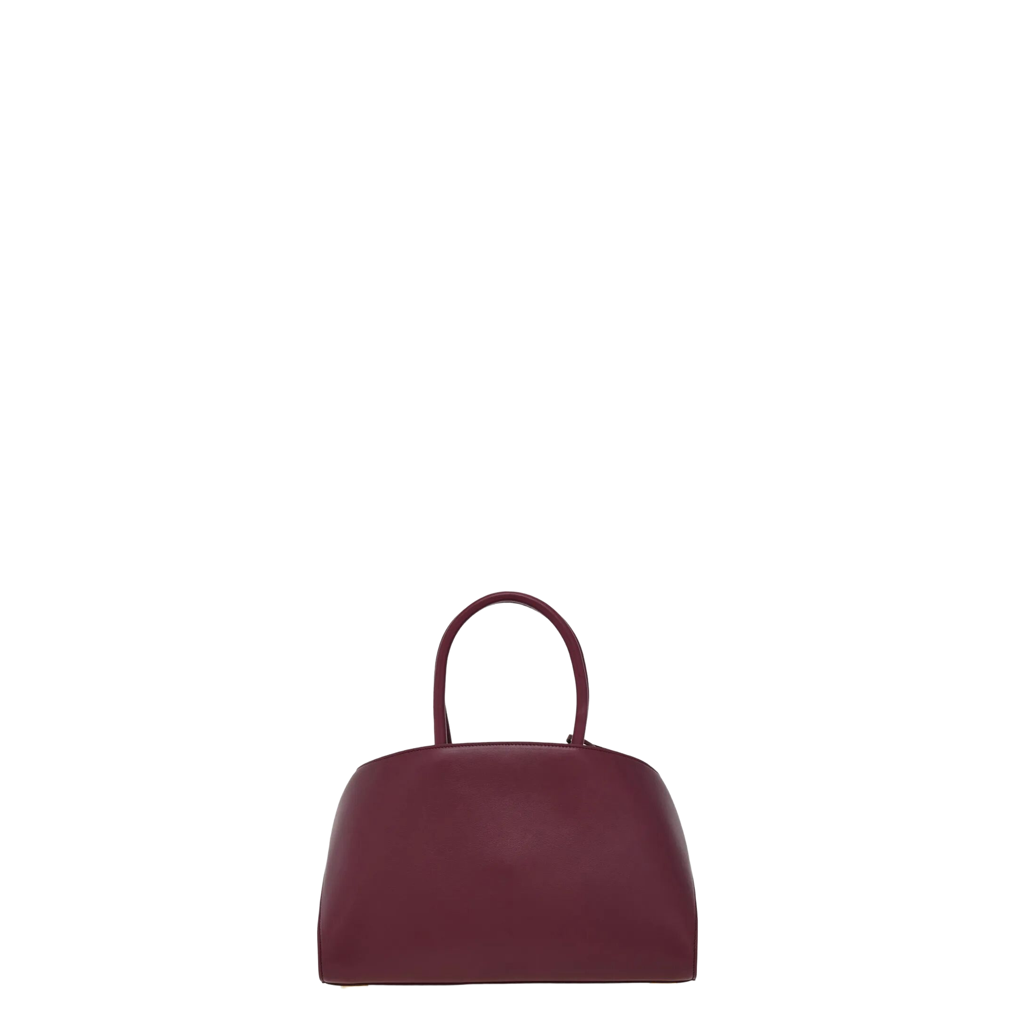 Hug M Handbag Leather Plum - Image 2