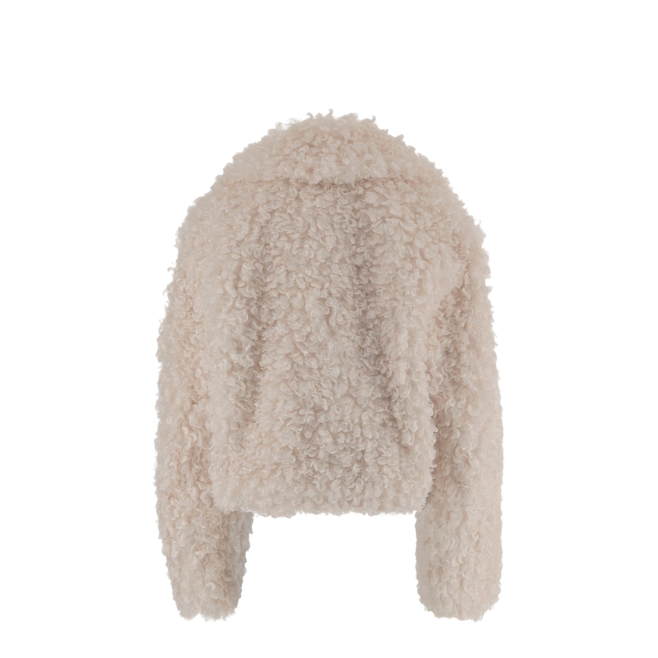 White Wool Coat - Image 2