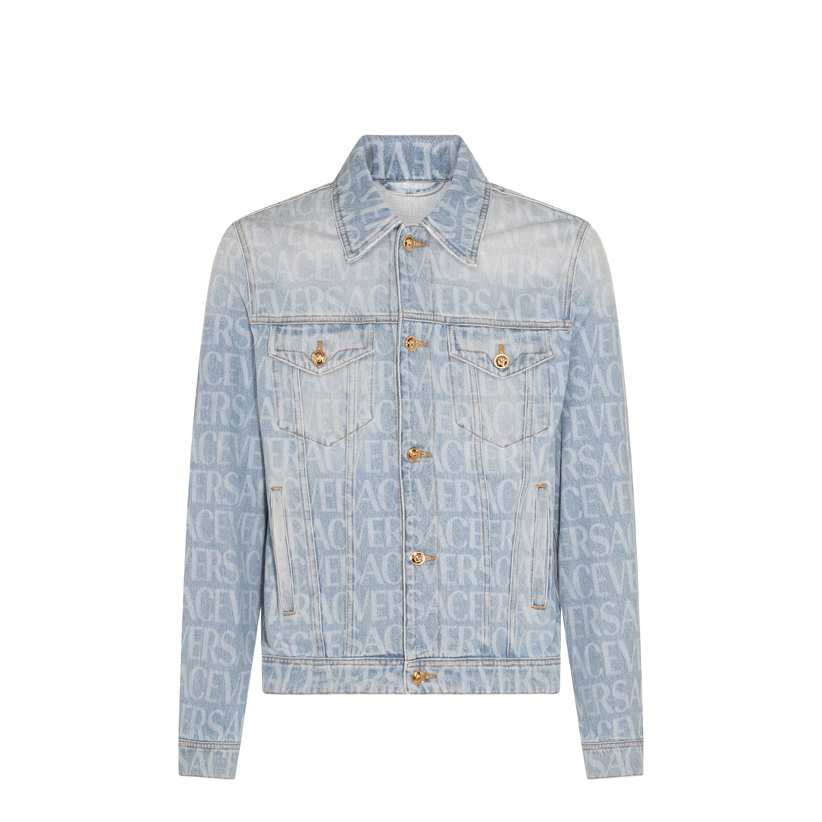 Light Blue Denim Blouson - Image 1