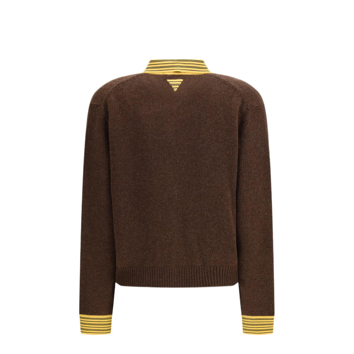 Sweater With Classic Collar And Front Button Fastening - Image 2
