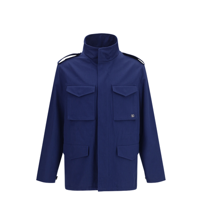 VLogo Signature Caban Jacket - Image 1