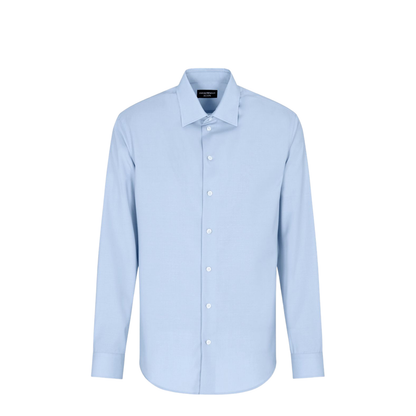 Icon Shirt in Tropical Light Wool Canvas - Image 1