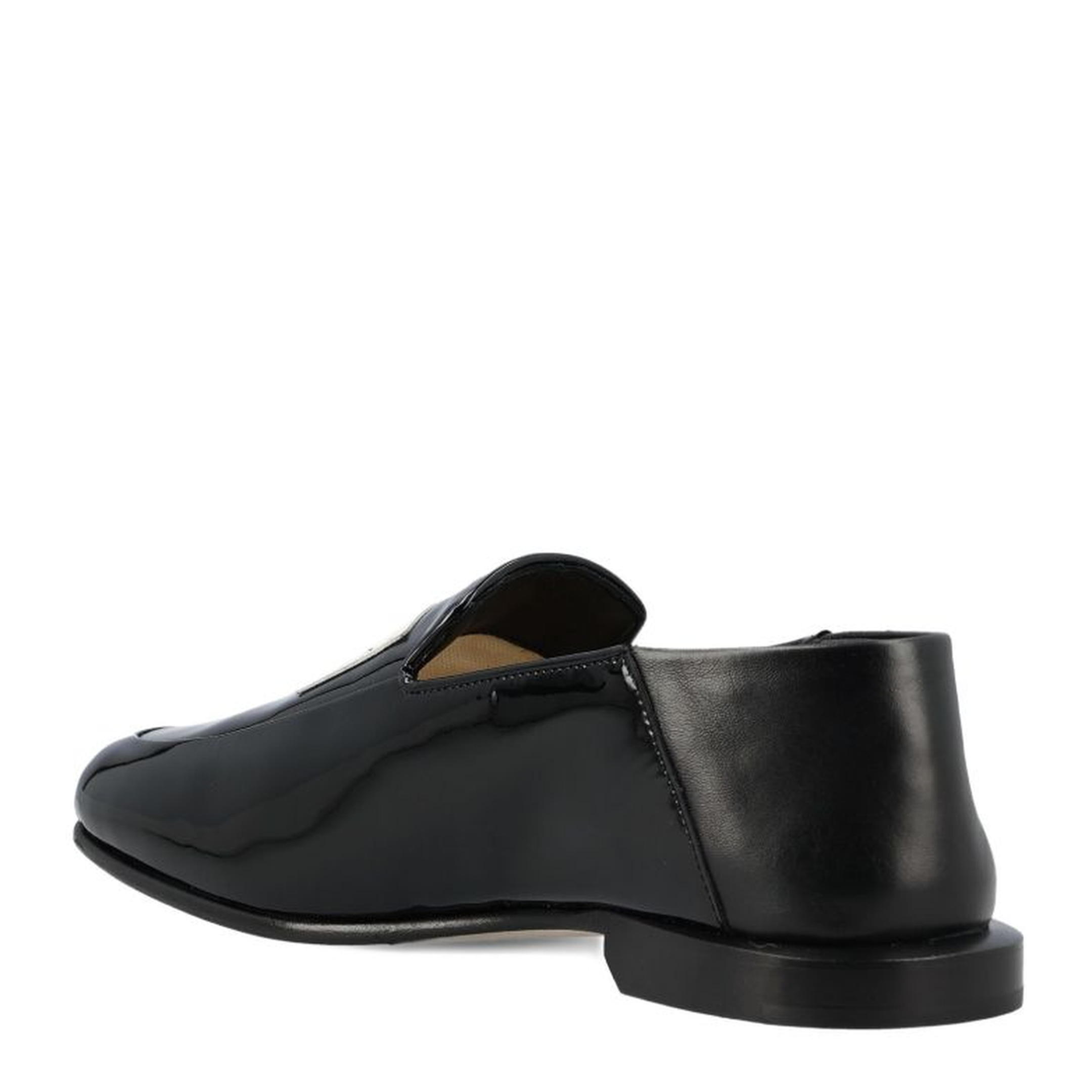 Label Leather Loafers - Image 3