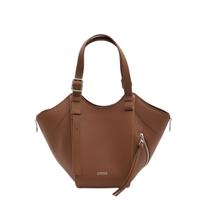 Hammock Flip Bag In Classic Calfskin - Squirrel - Image 1