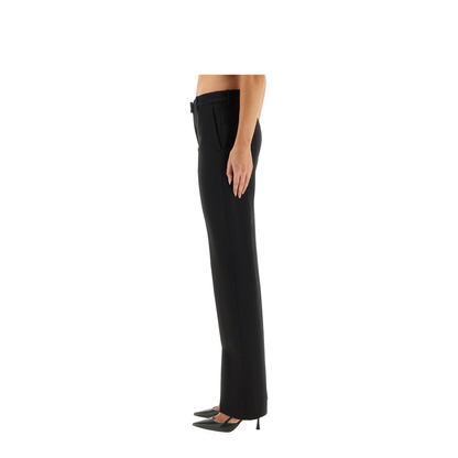 Wool Gabardine Tailored Pants - Image 3