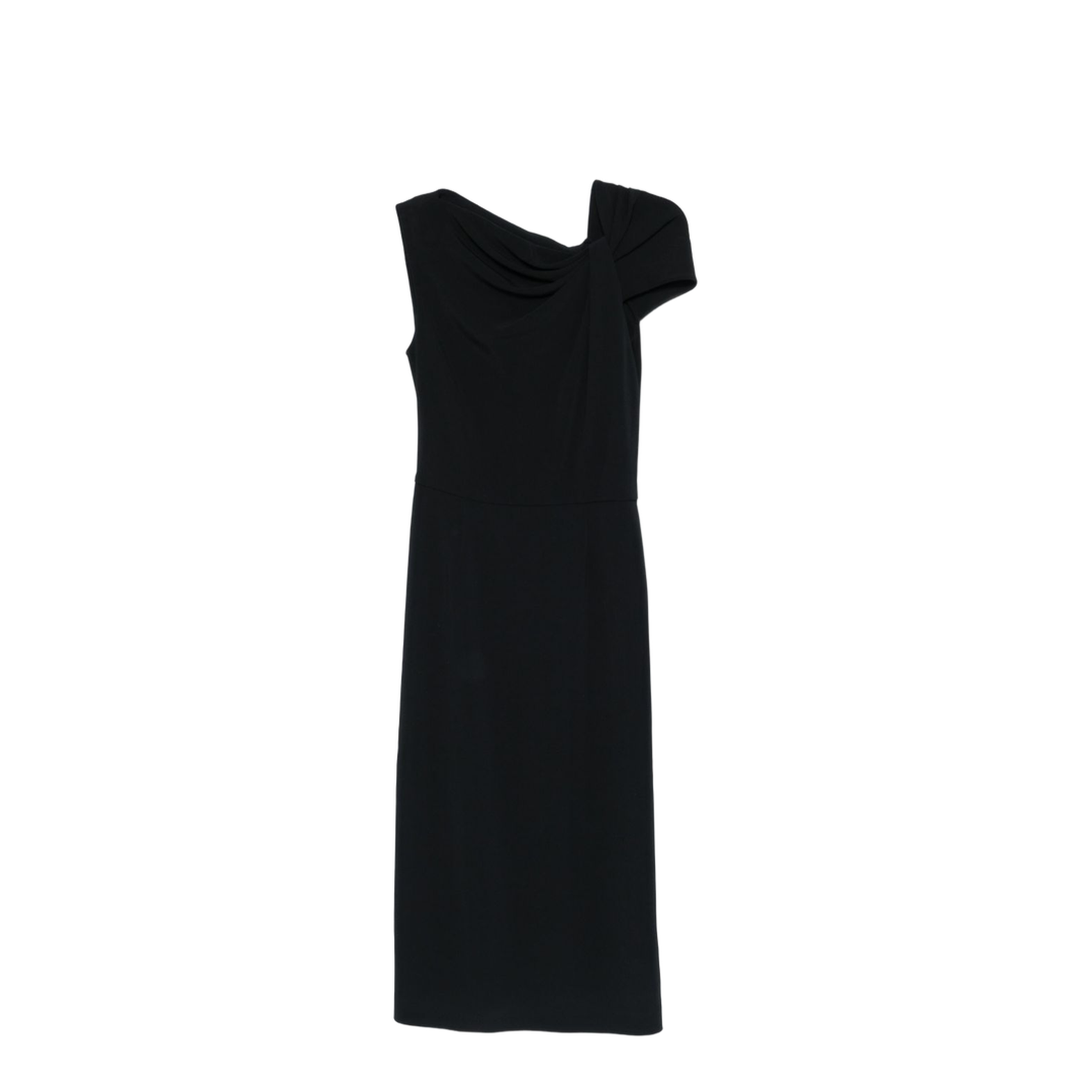 Draped Midi Dress - Image 1