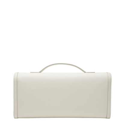 Belle Vivier Clutch - Ivory/White - Image 2