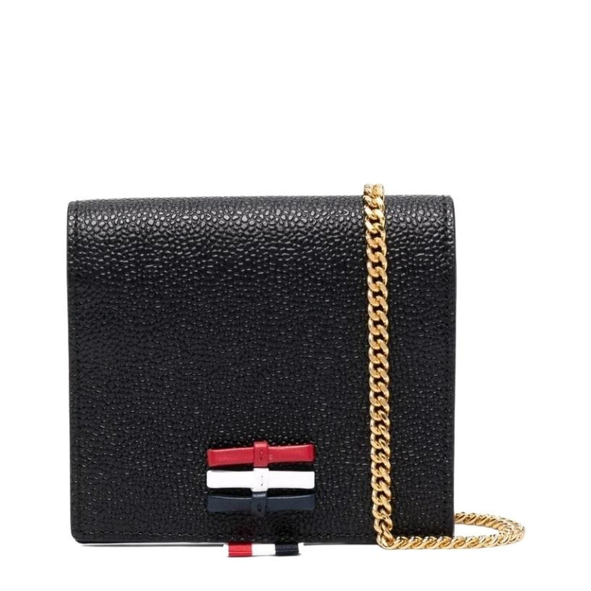 RWB Bow Chained Wallets - Black - Image 1