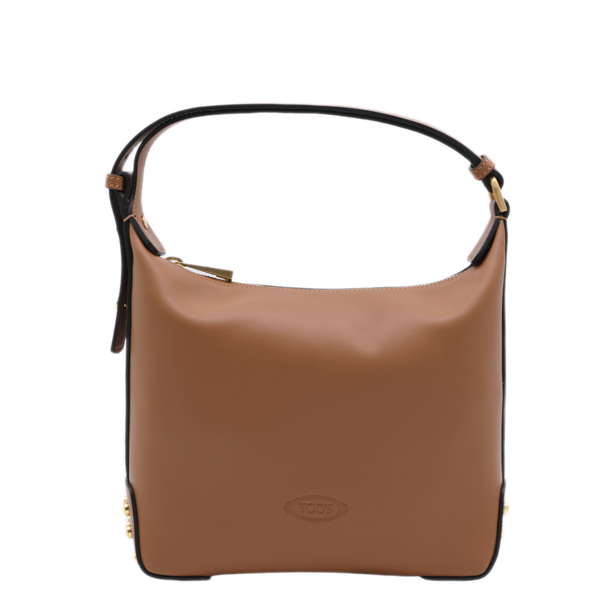 Calfskin Shoulder Bag - Brown - Image 2