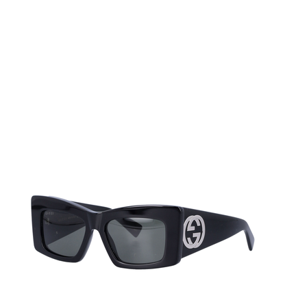 Black Oversize Frame Sunglasses - Image 3